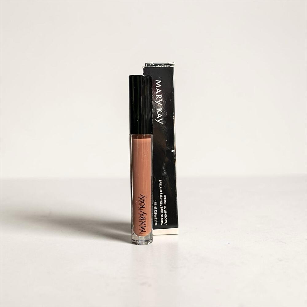 Mary Kay Unlimited Lip Gloss Tawny Nude New